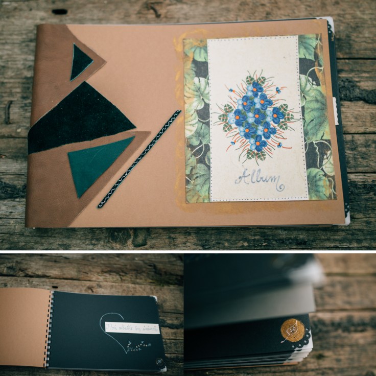 album flori albastre